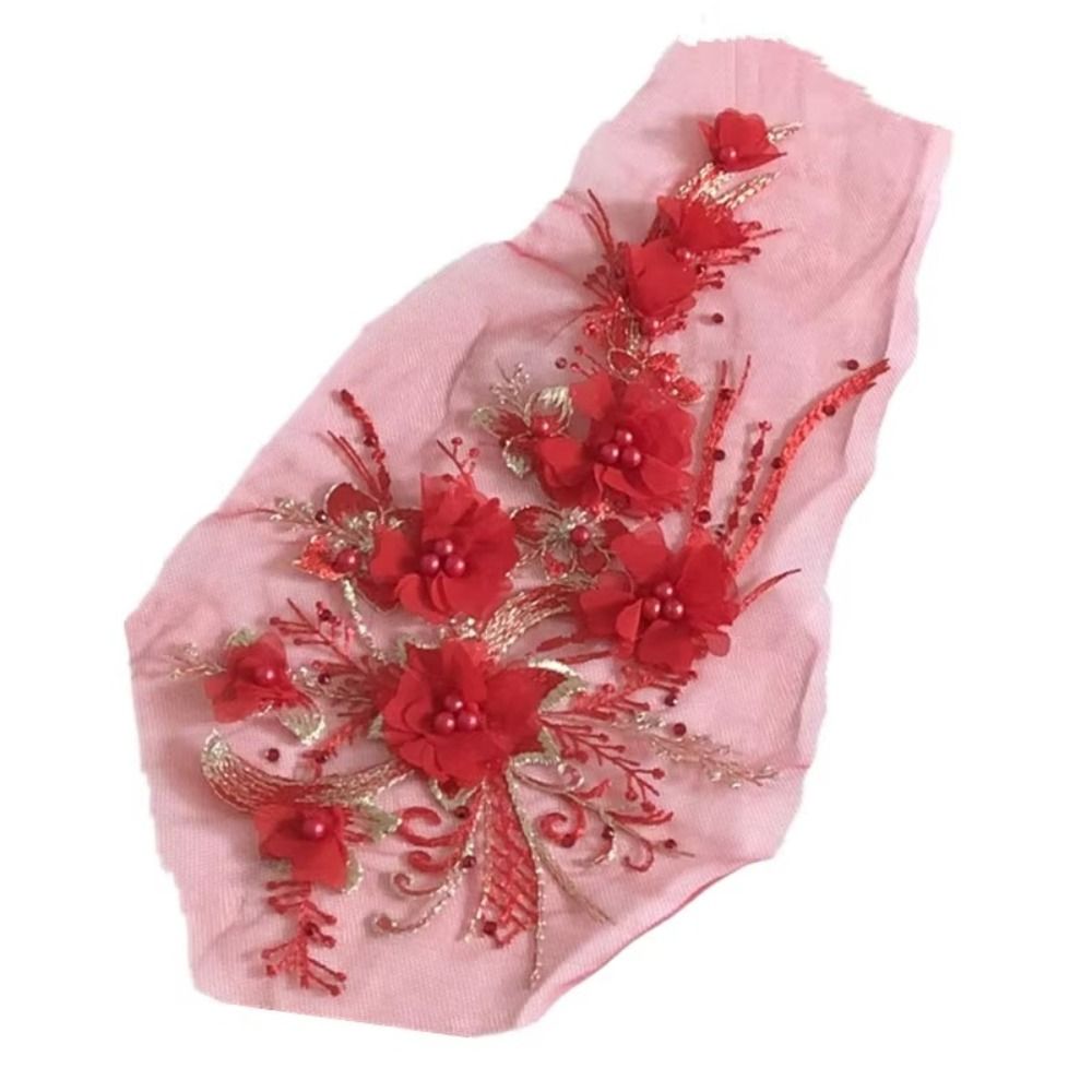 Applique Patch Flower - Eleganti Patch Ricamate con Paillettes Colorate,