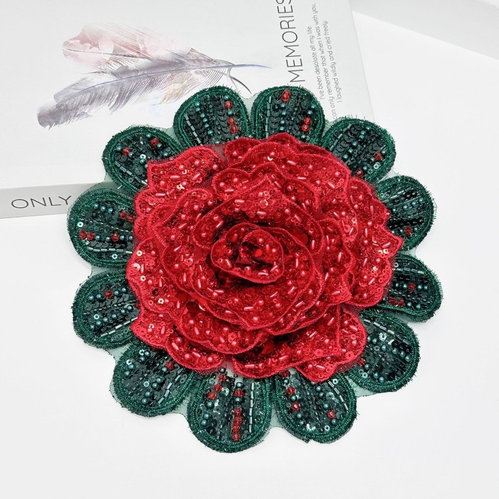 Decorazione per Gonna a Forma  - Applique Patch Flower recensione e prezzo
