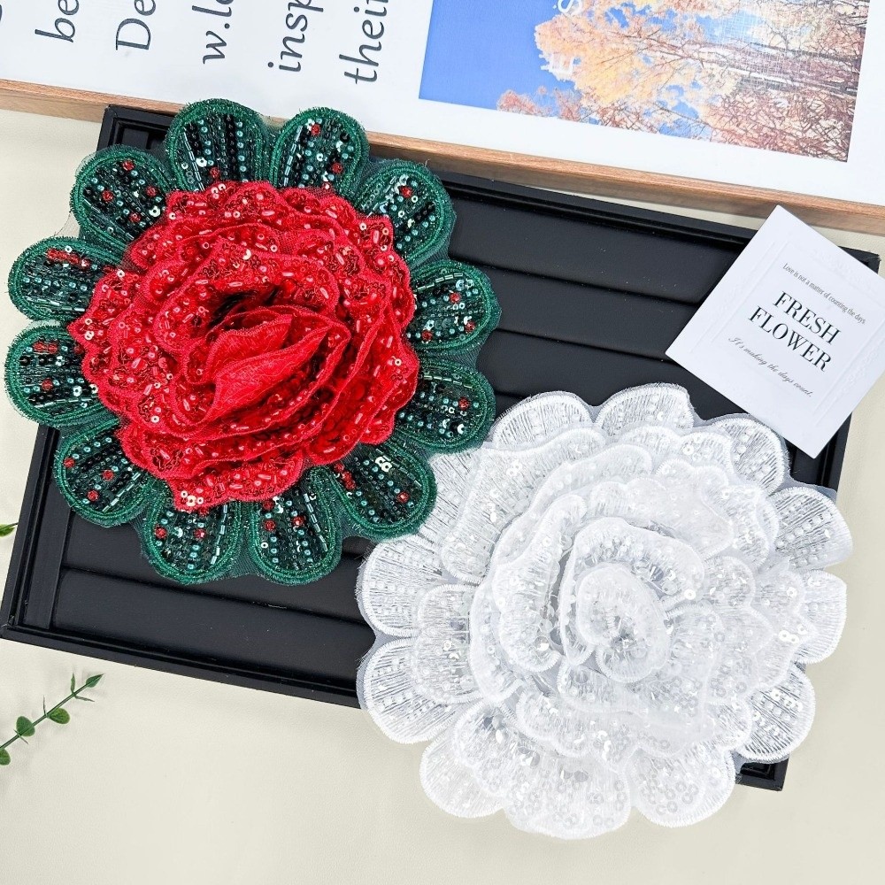 Decorazione per Gonna a Forma  - Applique Patch Flower recensione e prezzo