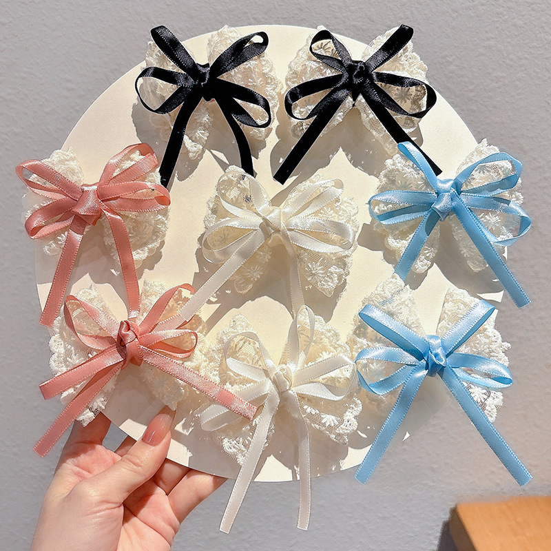 2 forcine per capelli eleganti - Lace Ribbon Trim recensione e prezzo