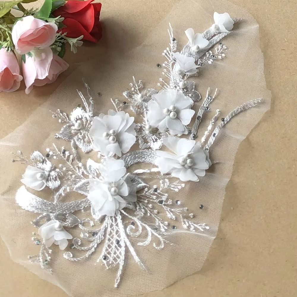 Eleganti Patch Ricamate con Pa - Applique Patch Flower recensione e prezzo