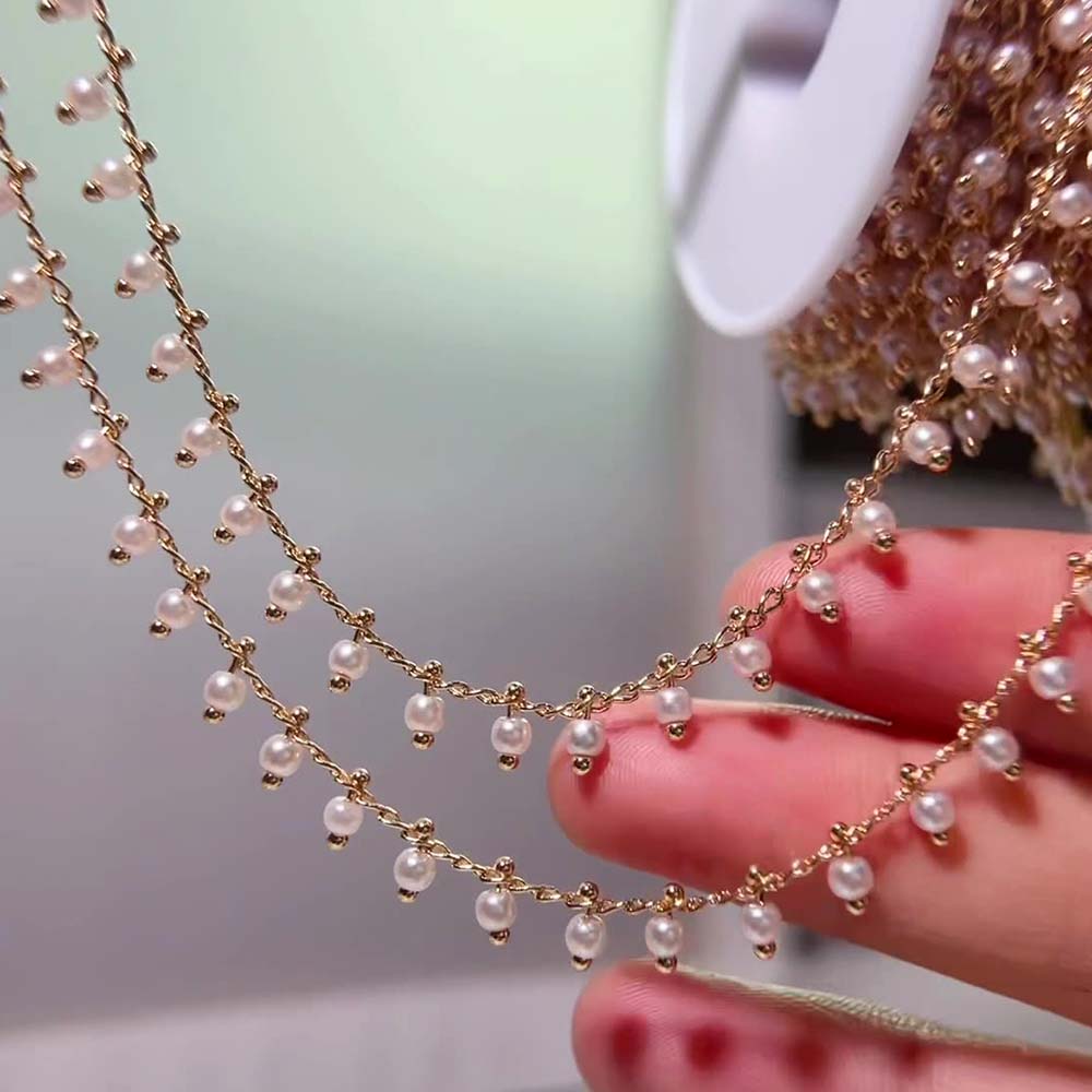 0.5M 1M Imitazione Perla Palla - Pearl Trim Chain recensione e prezzo