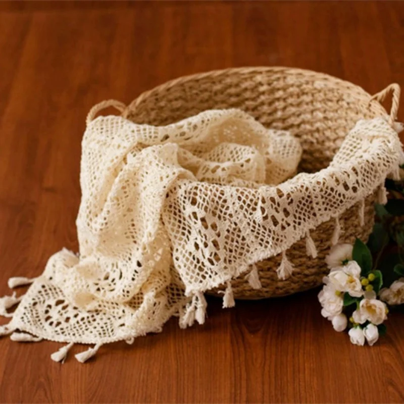 Puntelli per fotografia neonat - Tassel Fringe Trim recensione e prezzo